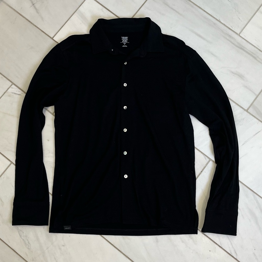 Icebreaker Pankow LS button-up, men’s medium